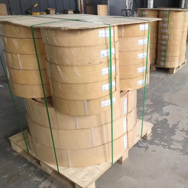 Factory Price Friction Material woven friction brake lining roll manufacturer