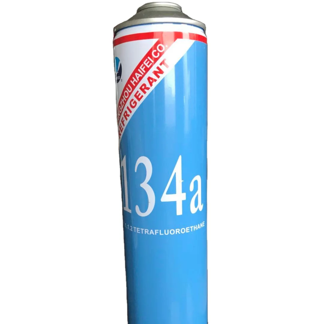 1kg 99.9% Purity OEM packing 2 PIECE 1000G 134A Refrigerant gas
