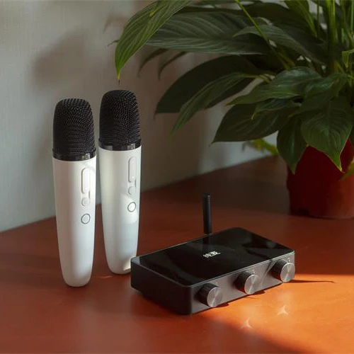 Купить беспроводные микрофоны для караоке, металлический ручной УВЧ комплект для Домашнего Караоке-проигрывателя, беспроводной микрофон