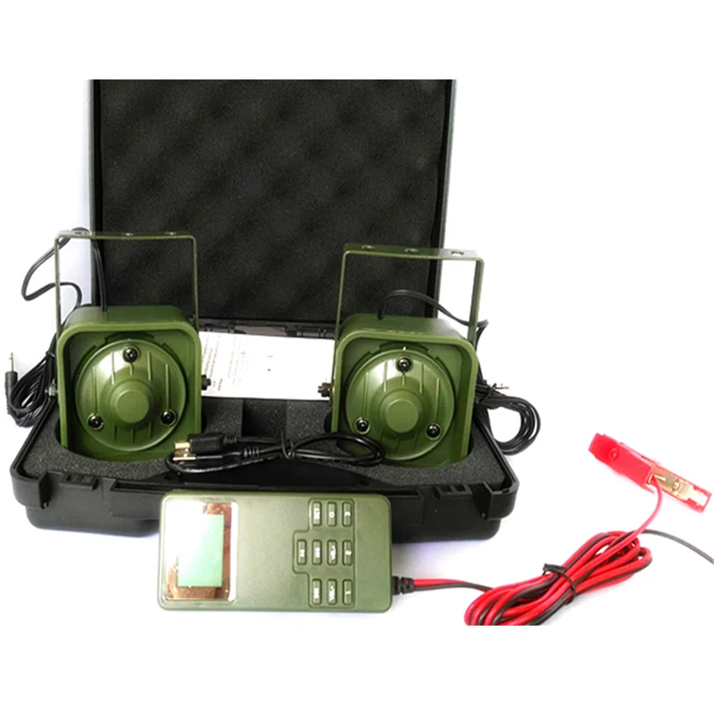 
BK1518B Waterproof Plastic MP3 Multi-Sounds Digital 2* 50W Players Hunting Decoys Bird Caller 