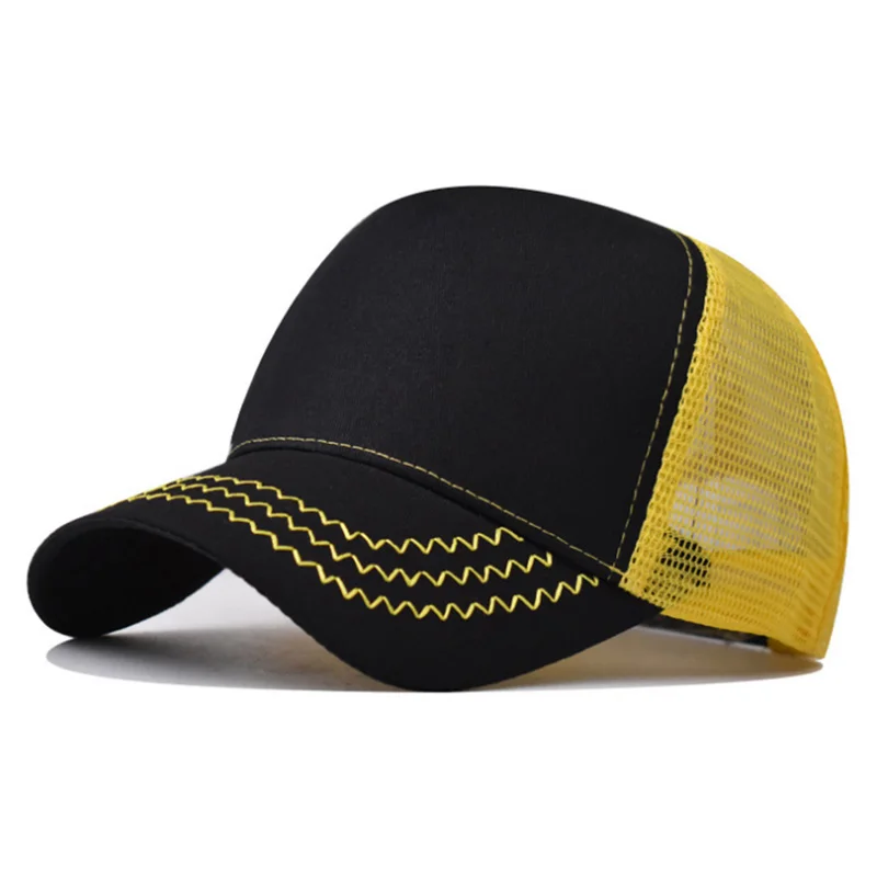 Wholesales Men Cotton Twill Trucker Cap Hat 5 panel black trucker hats blank