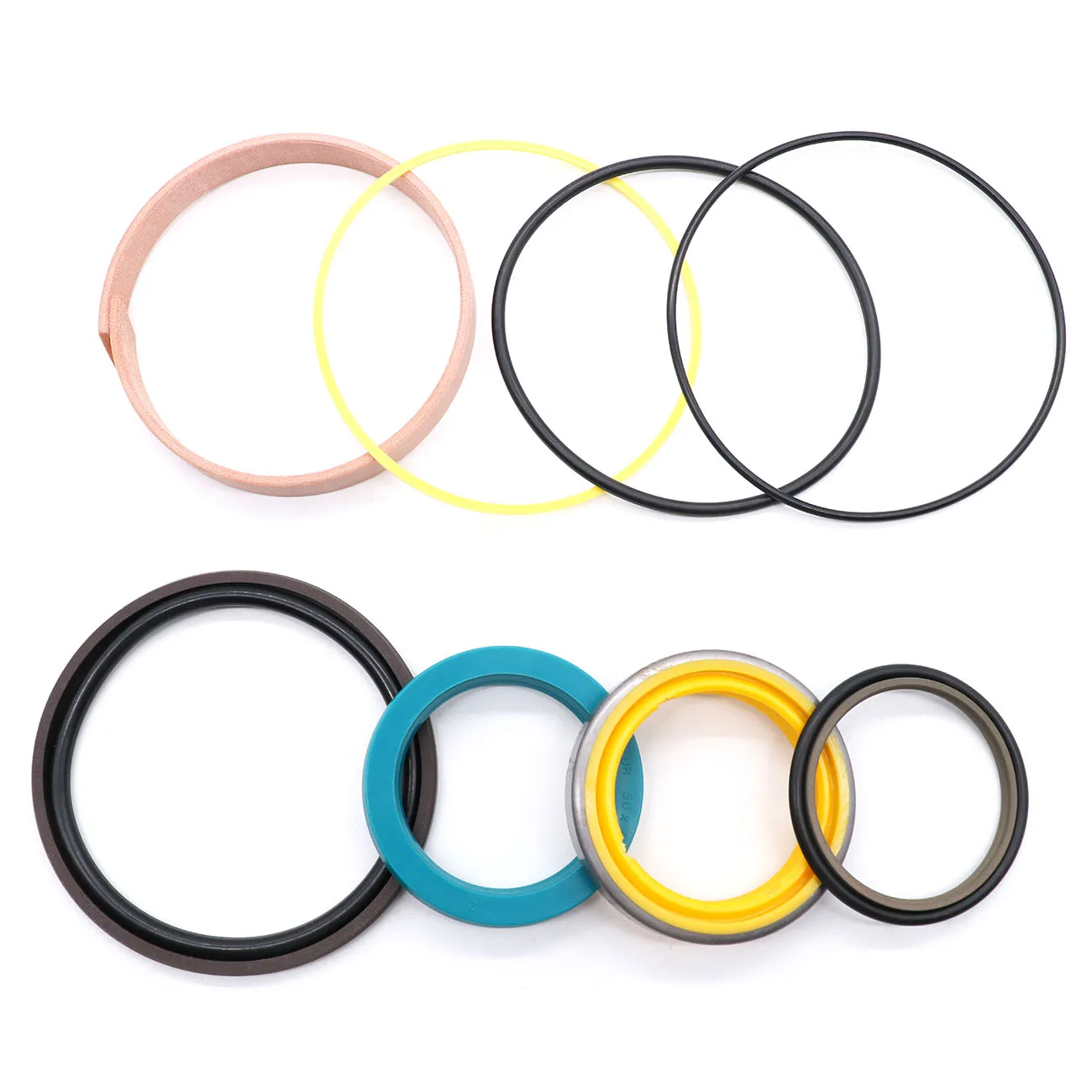 233-2622 Hydraulic Cylinder Seal Kit Compatible with CAT Backhoe Loaders for Various Models such as 446D 430E