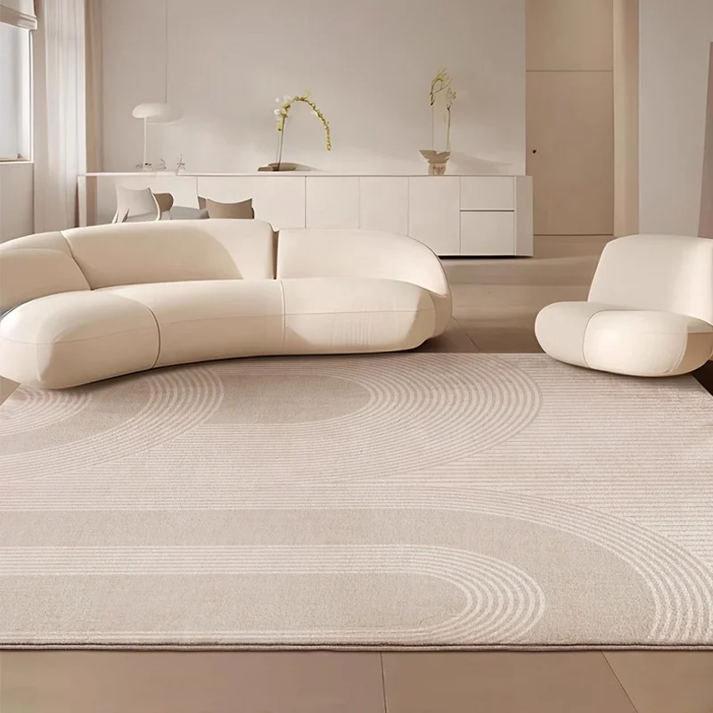 turkish rugs Modern Luxury Custom Gold Living Room Carpet Wool Carpet Light Geometry Rugs