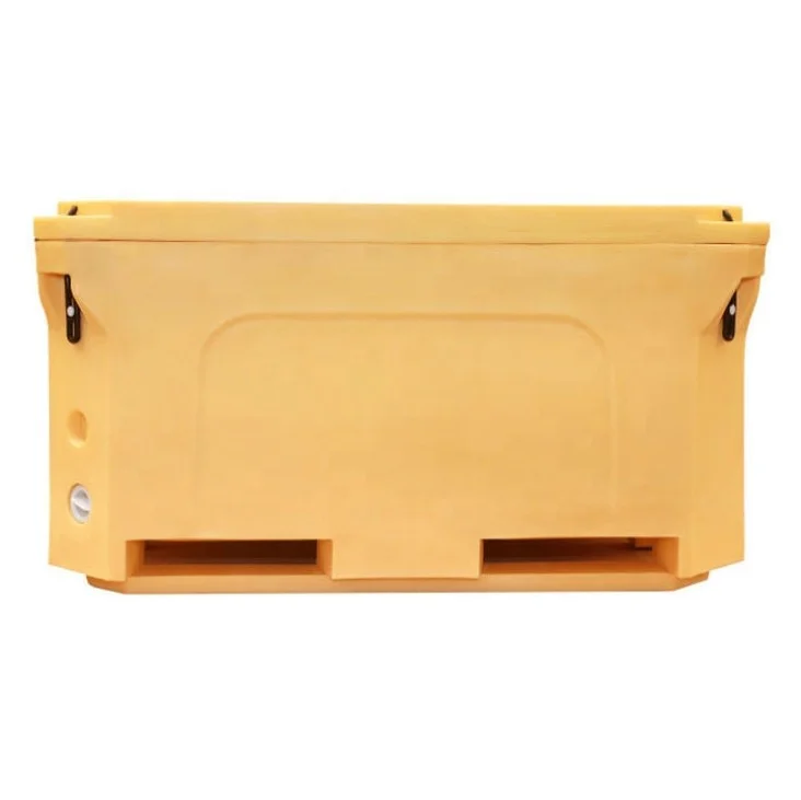 Toughness 1000l Plastic Frozen Seafood Transport Fish Tub Food Custom PE Insulated Tank Storage Fish 500 Ltrs Insulated Cooler