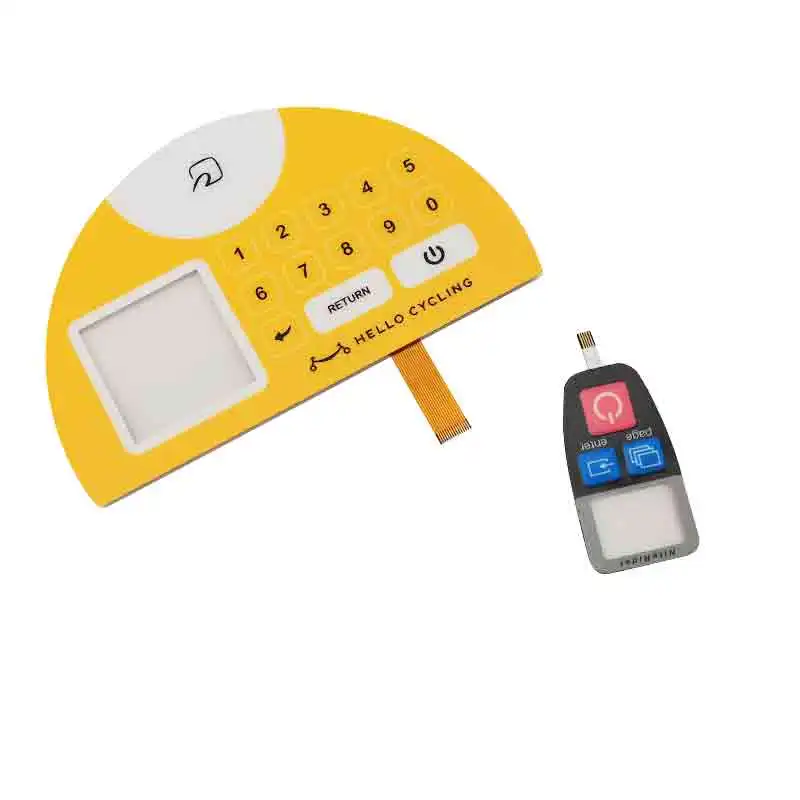 2023 membrane switch custom backlit cutting thin foil el panel Manufacturer