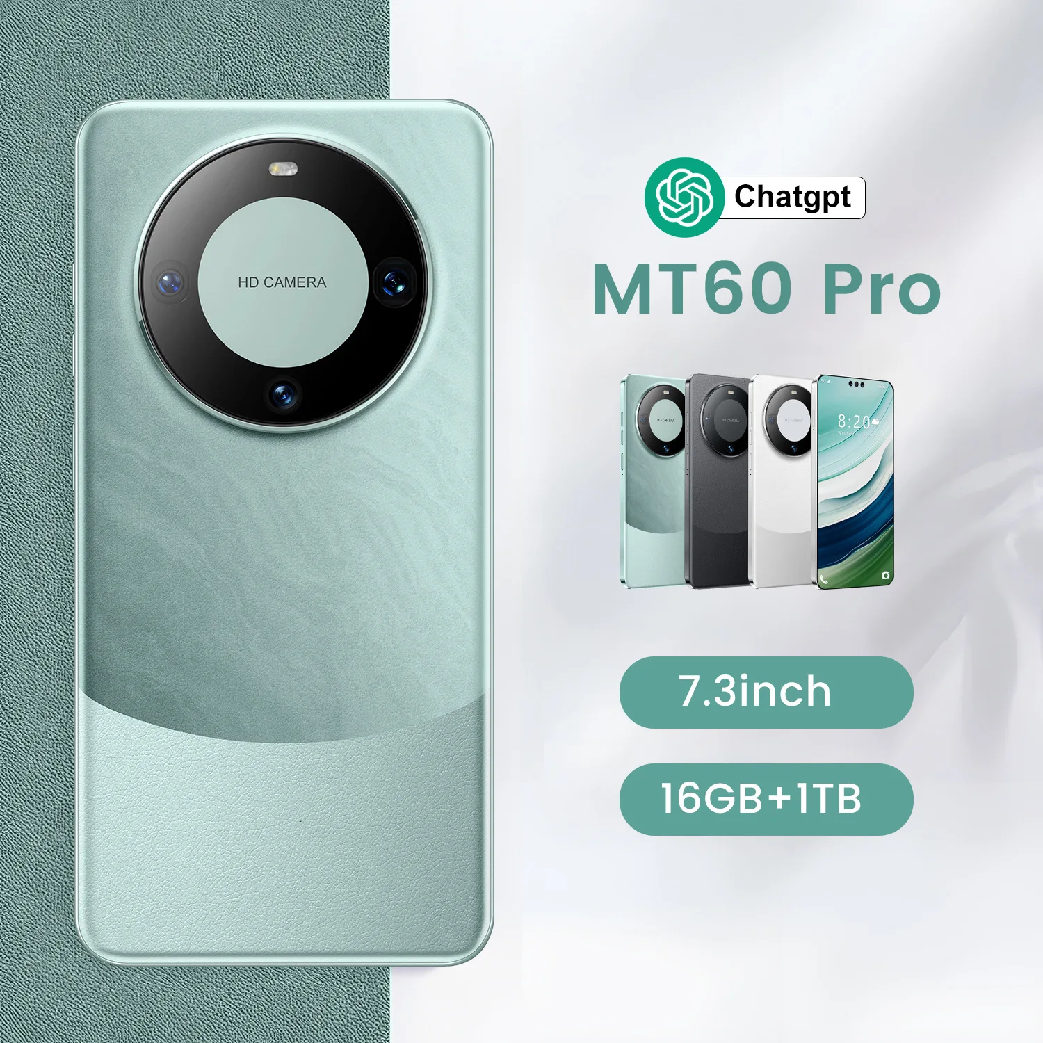 Hot Selling Mate 60 Pro+ Original 12gb+512gb 72+108mp Face Unlock Full Display Android13 Cell Phone Smart Mobile Phone