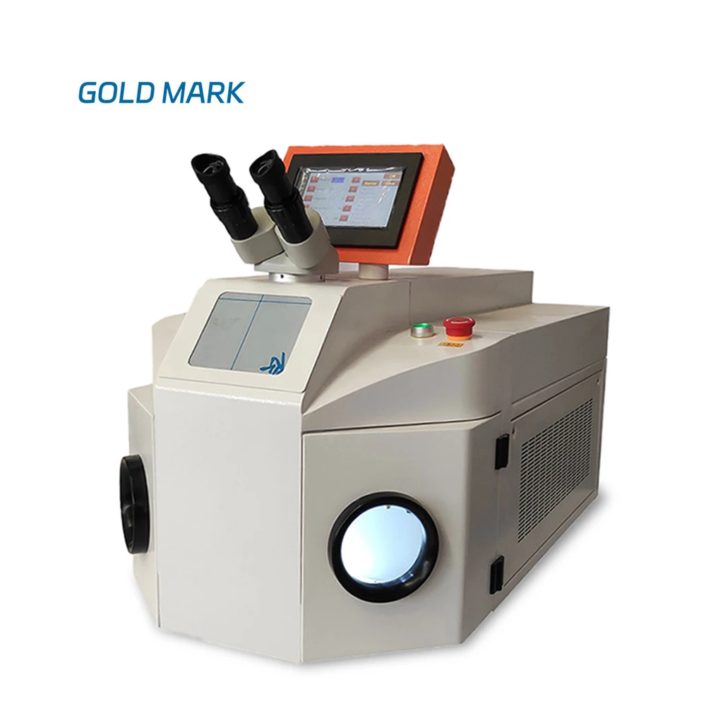 Лазерный точечный сварочный аппарат Gold Mark 200 Вт миниатюрный лазерный для ювелирных изделий