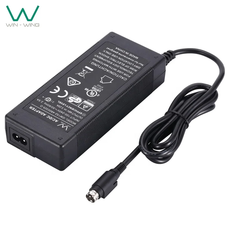 120W 48V 2.5A адаптер переменного тока UL62368 перечислен блок