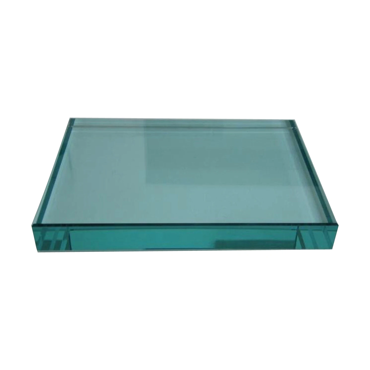 Polished tempered clear  ultra-clear  black  white  glass