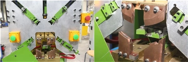 Hwashi DC Spot Welding Machine Automatic 2-electrode Welding Machine For Hoop