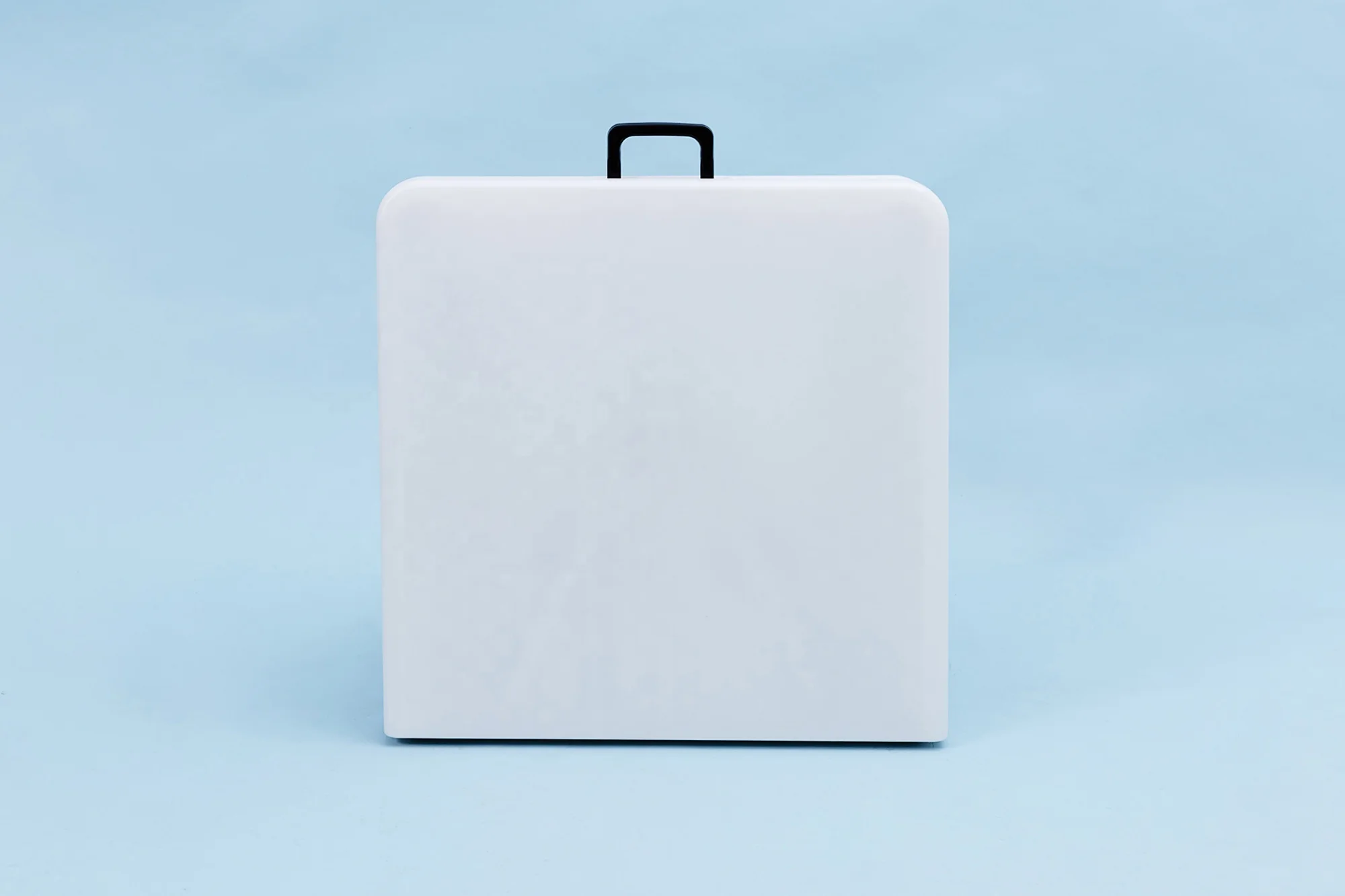 CYEN 2022 New Arrival Camping Square Card Table Granite White HDPE Plastic 4ft Foldable Outdoor Dining Tables