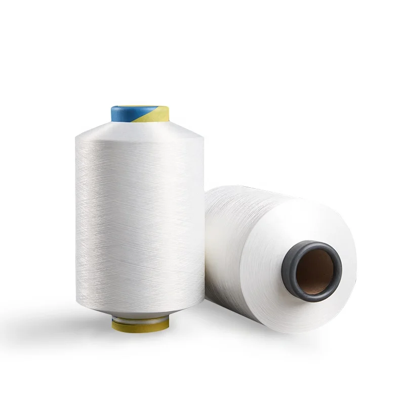 Textile raw materials custom wholesale Polyester Yarn T75D/72F 40DA semi-light