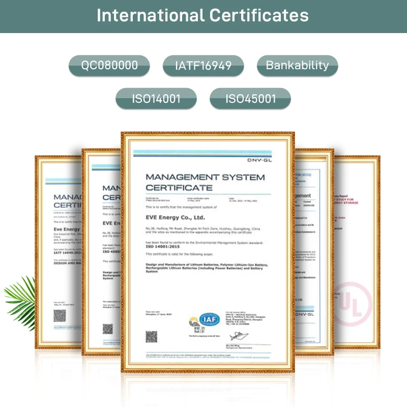 EVE LF304 lifepo4 310ah 310ah lifepo4 cells  3.2v 310ah lifepo4 battery  lifepo4 304ah grade a catl  3.2 ev batterylifepo4 310ah