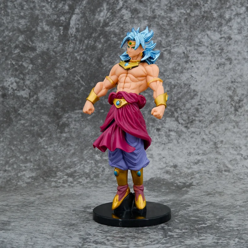 Good Quality Anime Dragon balls Z figurine PVC Model toy Anime DBZ Blue hair Broly action Figures