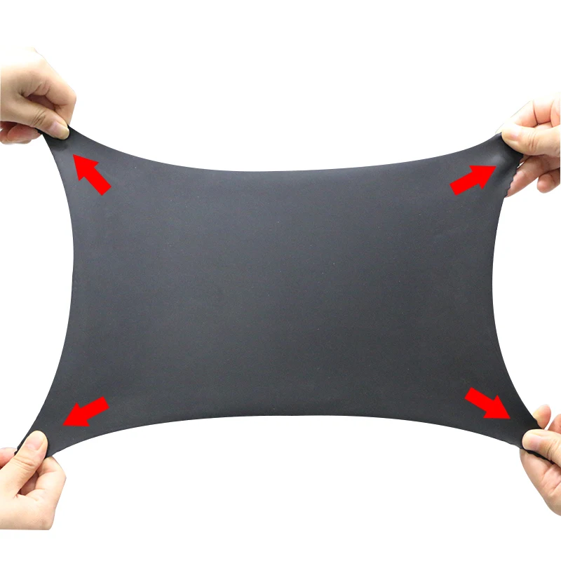 CR Neoprene Rubber Sheet for Wetsuits Eco-friendly Soft Smooth Skin 2mm Black Scuba Diving Suit Can Supply 130cm*330cm