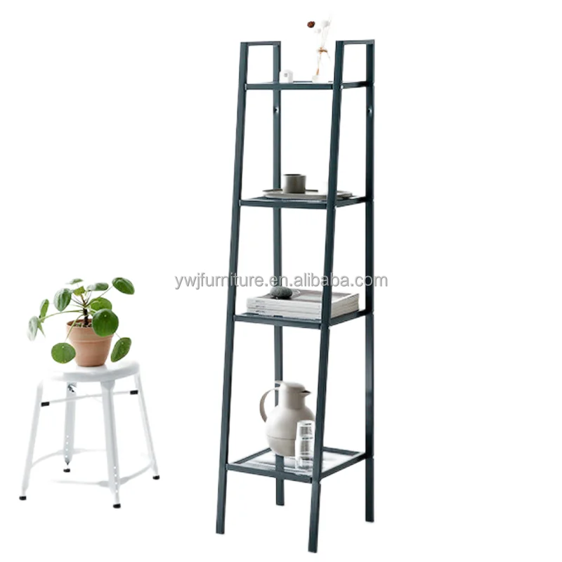 Factory high quality  metal shelf carbon steel shelves storage racks 4 layers