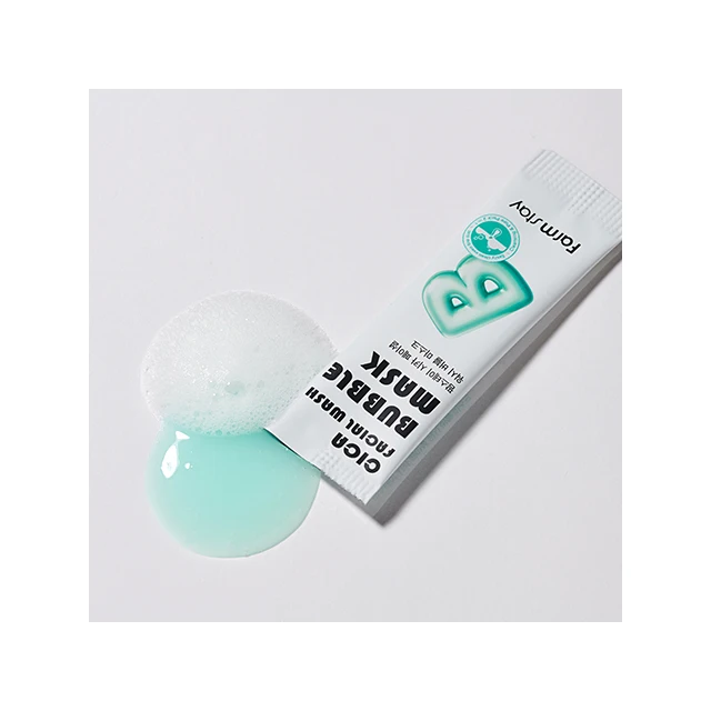 Wholesale High Quality Top Selling Pore Exfoliating Soothing Moisturizing Farmstay Cica Facial Wash Bubble Mask Face Cleanser
