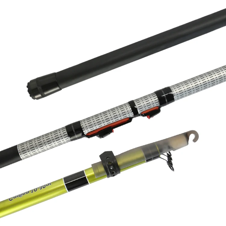 Newbility high quality fishing rod display rack 5m 6m telescopic fishing rod