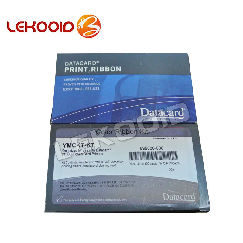 Datacard оригинальная YMCKT-KT лента 535000-006 заменить 552854-606