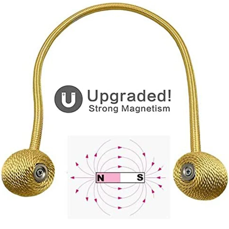 Unique products modern window curtain tieback for home bedroom office decorative curtain