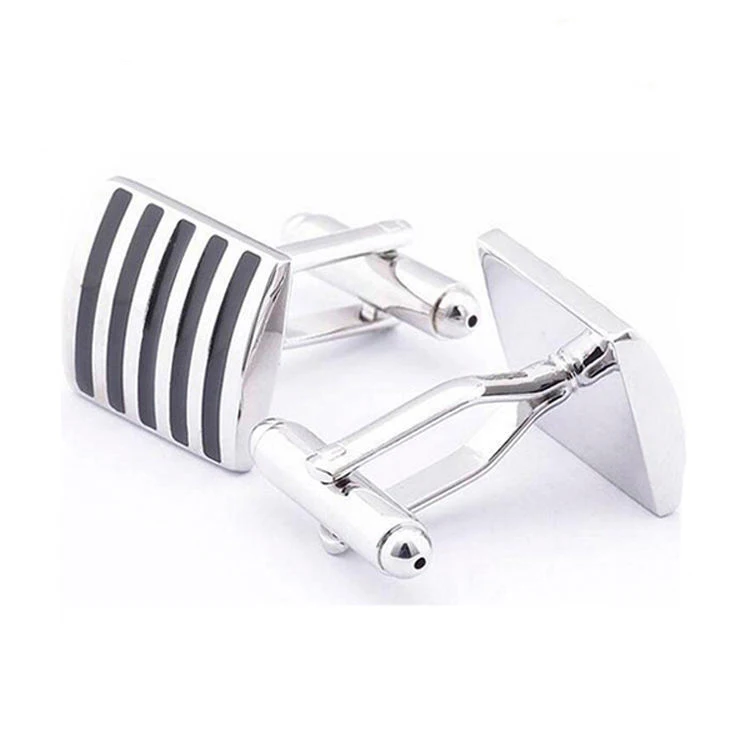 Novelty Luxury Cufflinks for Mens Brand High Quality brass silver Cufflinks Shirt Cuff Links