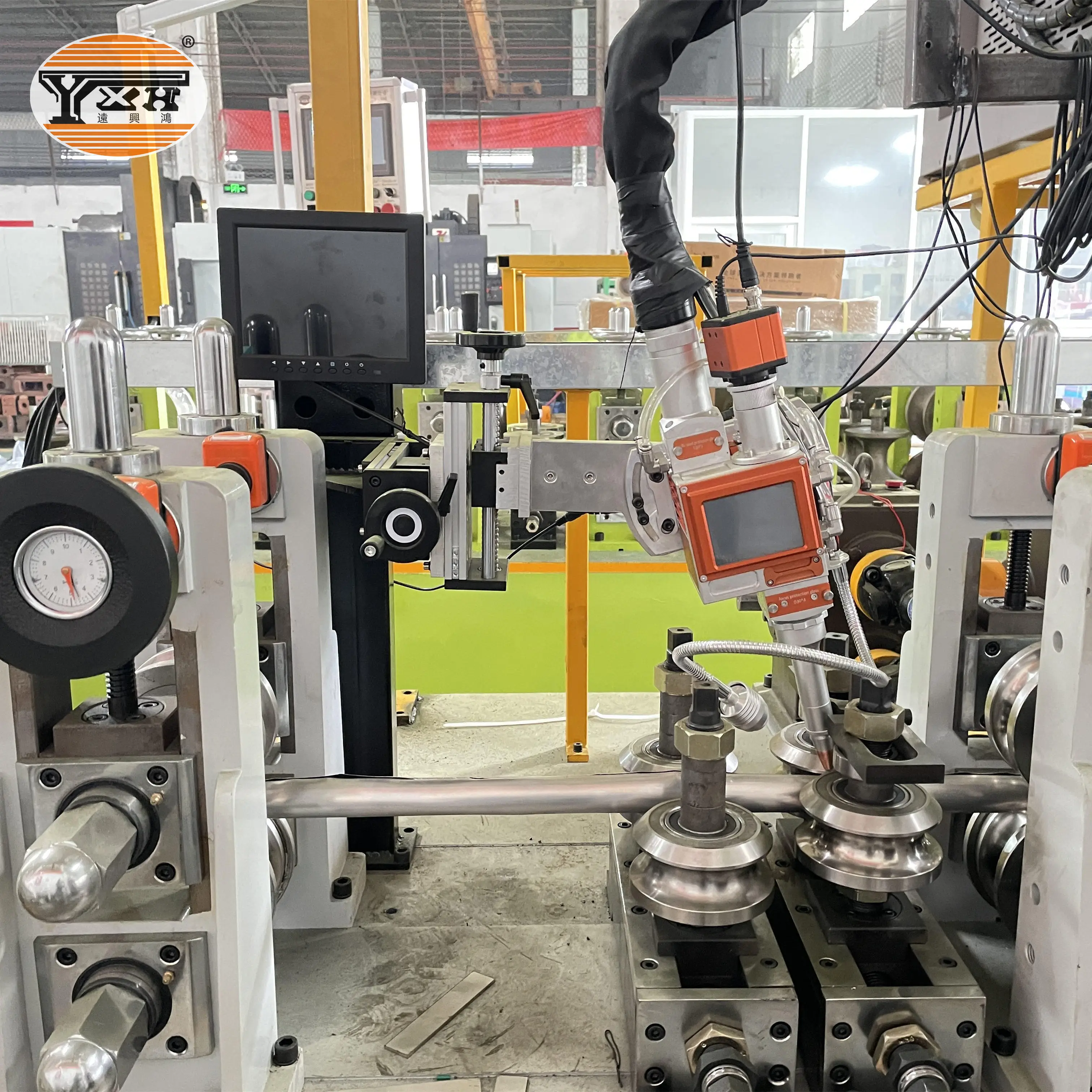 Stainless/Inox/Iron/Galvanized Tube Fully Automatic Tube Production Line Round/Square Tube Making Machine