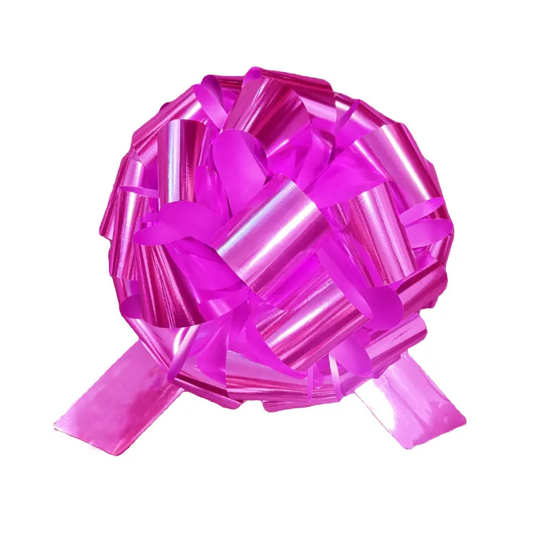 14 Inch 30 loops Large Ribbon Bow Giant Indoor Outdoor Gift Wrapping Pull Bow Car Bow for Gift Christmas Decoration