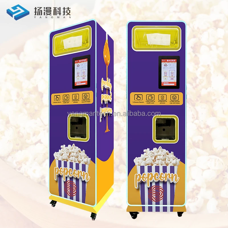 Wholesale China Automatic Electric Pop Corn Machine Electric Automatic Commercial Popcorn Machine