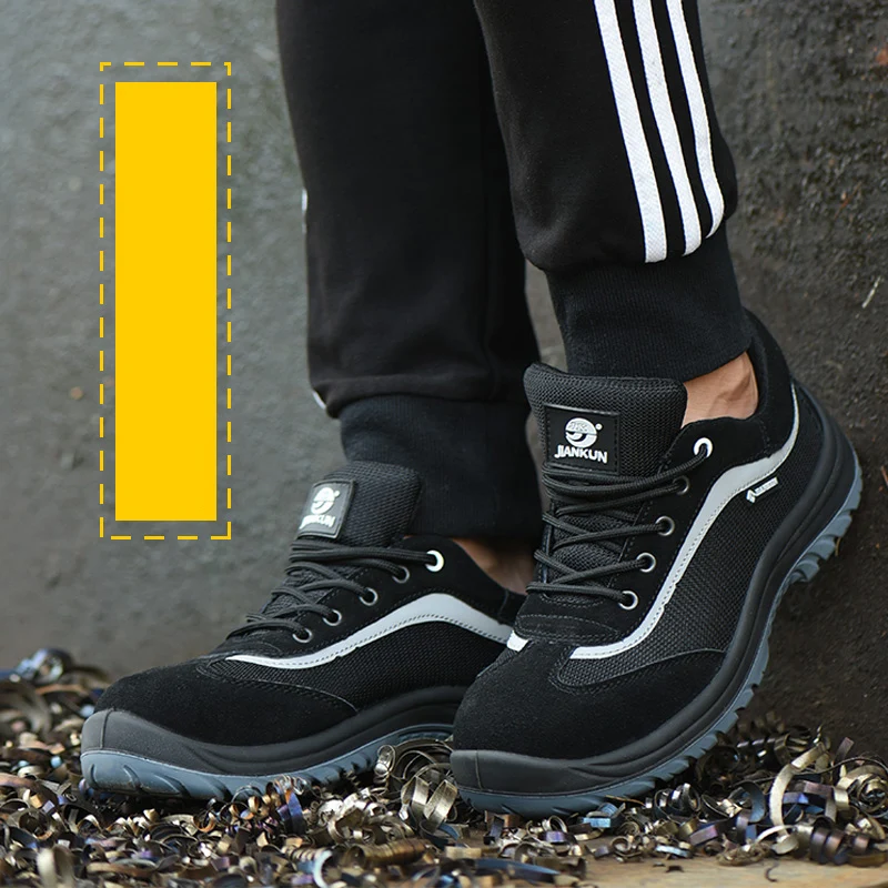 Toe Safty Safety Shoe Shoes with CE S3 S1P Prevent Puncture Industrial Working Footwear Work Shoes Wholesale Custom Logo Steel