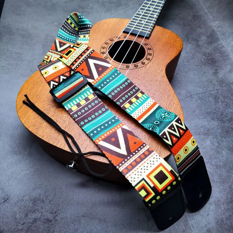 Guitar Shoulder Strap Musical Instrument Accessories Polyester Electric Guitar Strap Belt Acoustic Guitar Strap