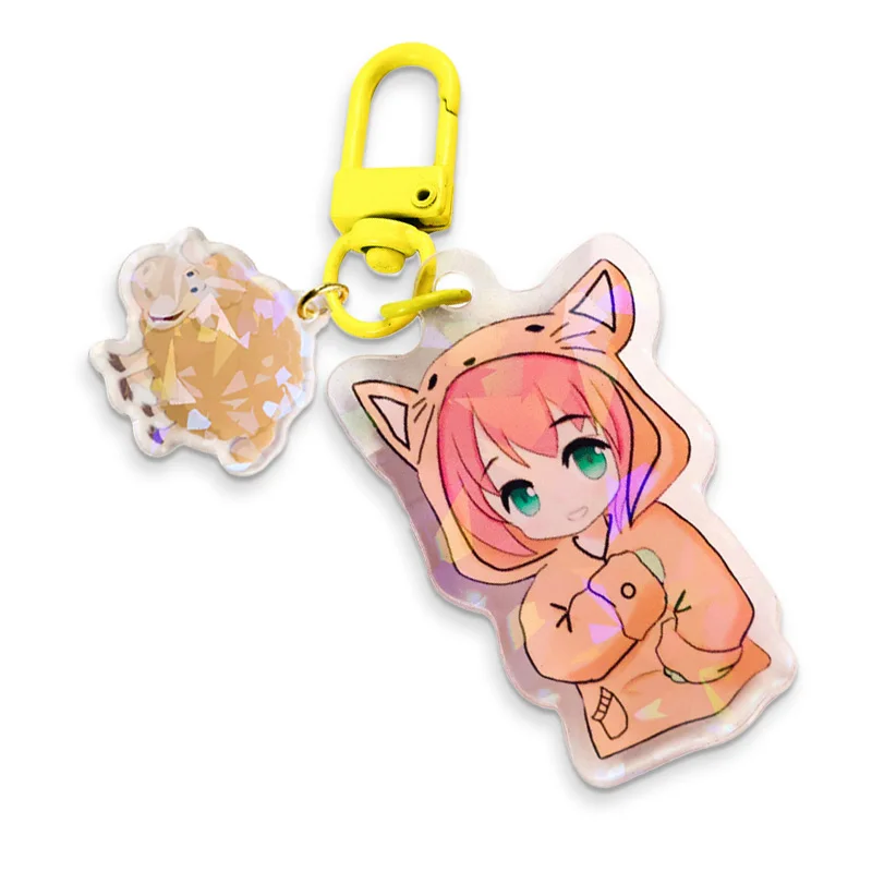 Make your own design custom printed acrylic keychain printed acrylic charms uv printing acrylic charm