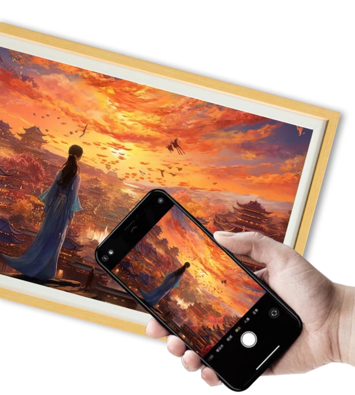 Оптовая Продажа Настенный 21 5 32 43 55 дюймов Большой экран Full Hd цифровая рамка Nft дисплей для интеллектуального художественного музея
