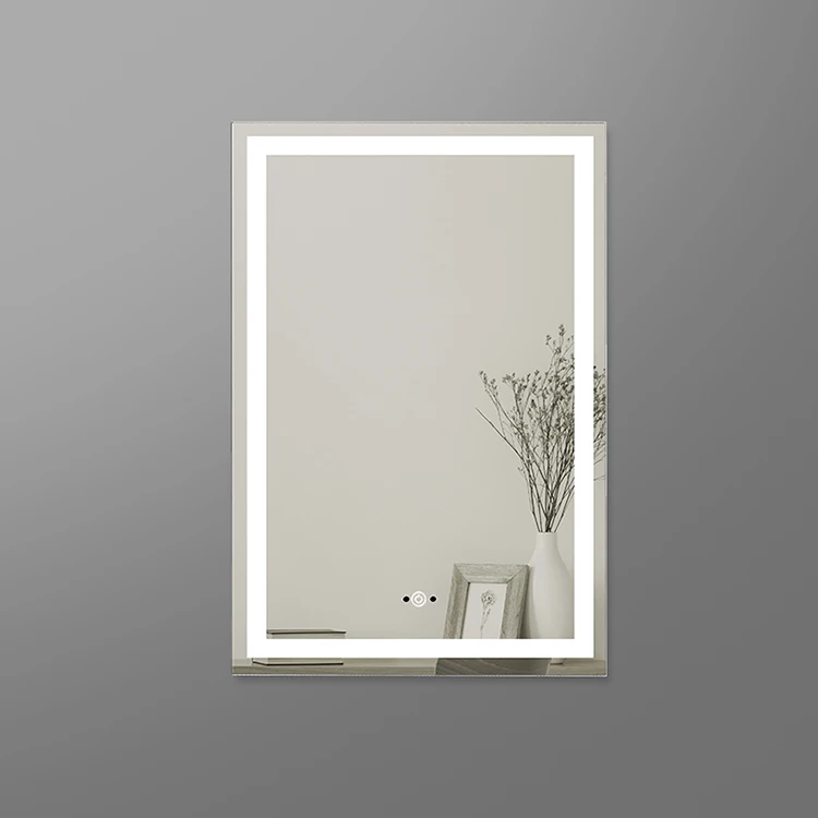 Wholesale Water Drop Home Smart Dimming Defogging Body Sensor Switch Led Light Bathroom Exquisite Wall Decoration Makeup Mirror