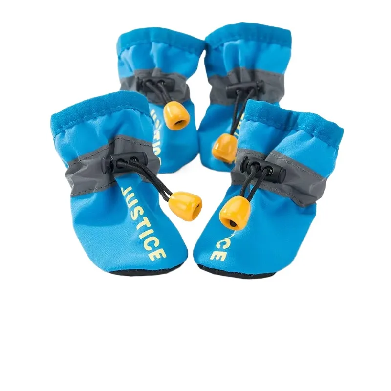 Breathable Waterproof Pet Dog Shoes with Soft Sole Manufacturer Letter Printing Dog Boots