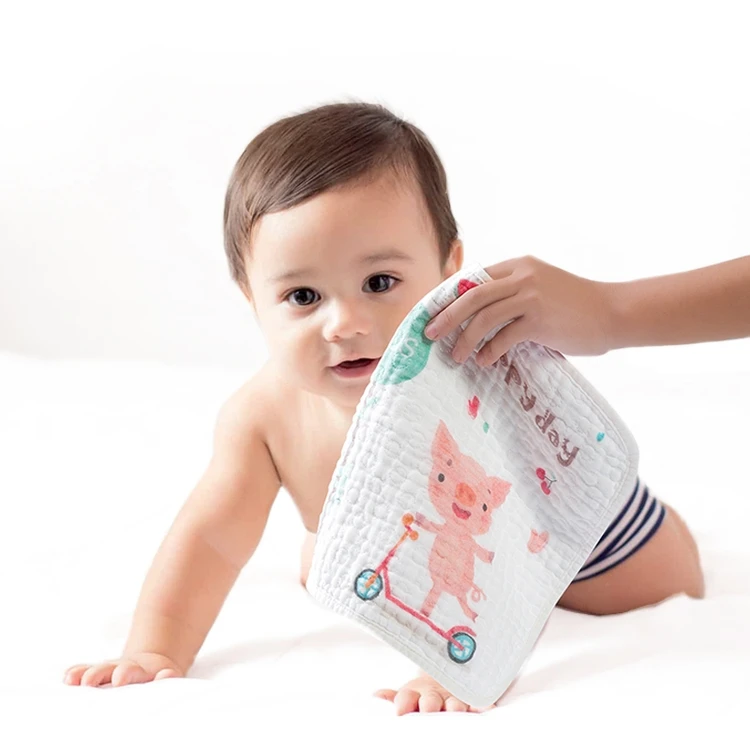 The New Custom Kids Bibs Waterproof Natural Cotton Color Bib Organic Baby Saliva