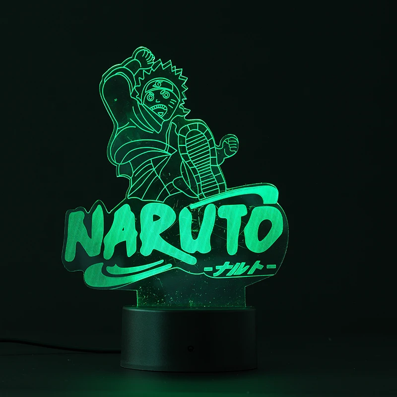 Factory Customized Romantic Gift Acrylic Lamp 3D Illusion LED Night Light Table For Decoration