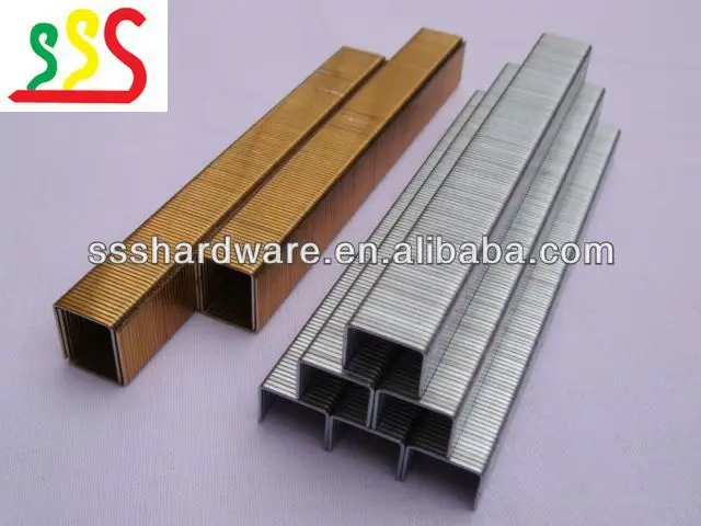 Chinese Factory Supply of Gal. 21ga Fine Crown 80 Staples