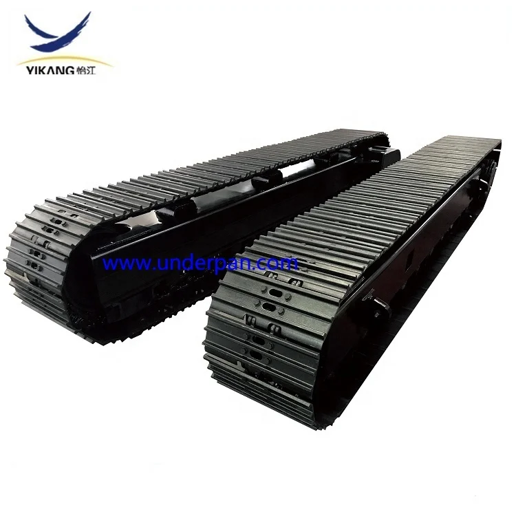 Customized design the hydraulic rock drilling rig steel track undercarriages