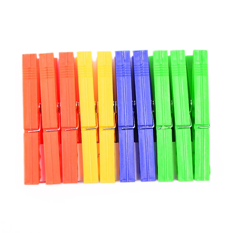 Набор зажимов для одежды 10 шт. 10 см