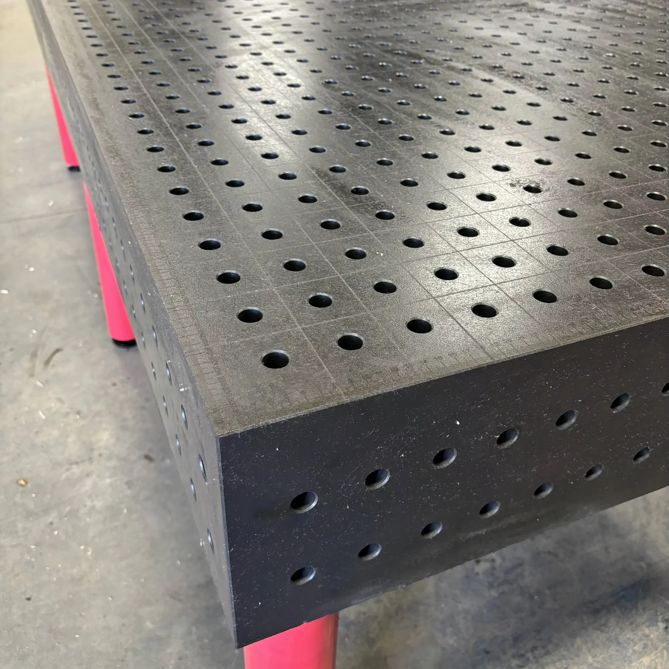 3D Nitriding Welding Table with Legs 1000*1000 Free Auxiliary Accessories