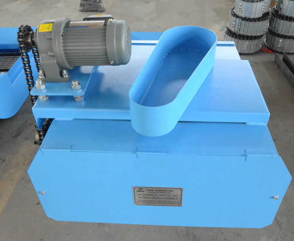 Efficient transport finished product conveyor industrial chain chip conveyor