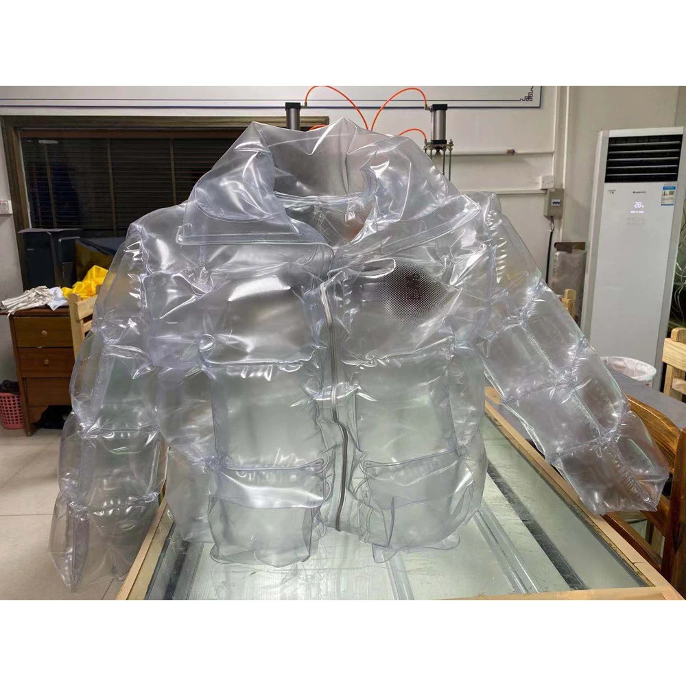 HOT sale quality beile transparent inflatable jacket for adult