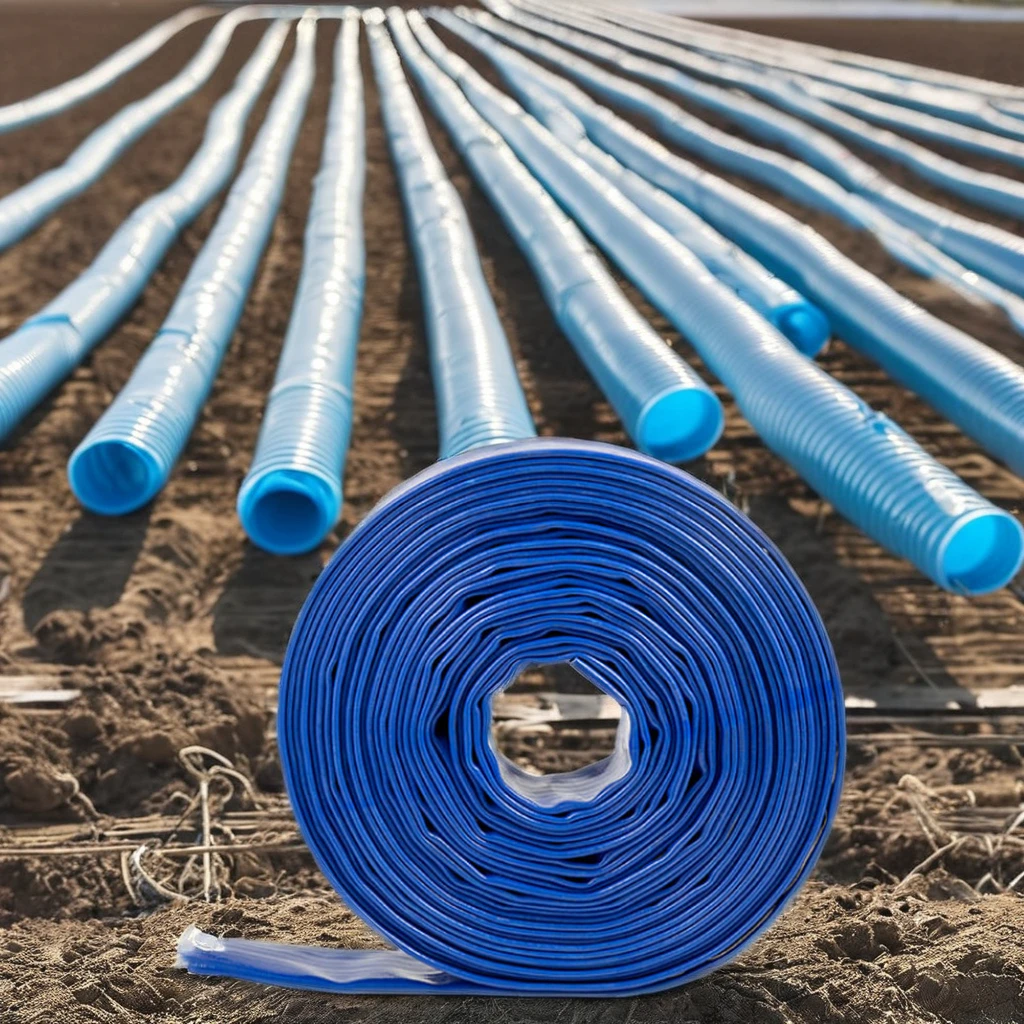 High Quality 3 Inch PVC Layflat High Pressure Water Hose Flexible Agricultural Irrigation & Industrial Water Pump Discharge Hose