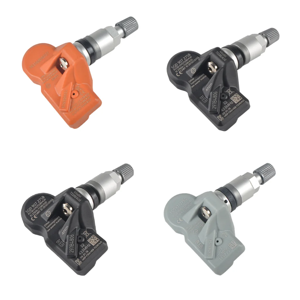 
433MHZ OEM RDE018 9J1907275 TPMS Tire Pressure Sensor for Audi Bentley Ferrari Lamborghini McLaren Porsche Volkswagen 