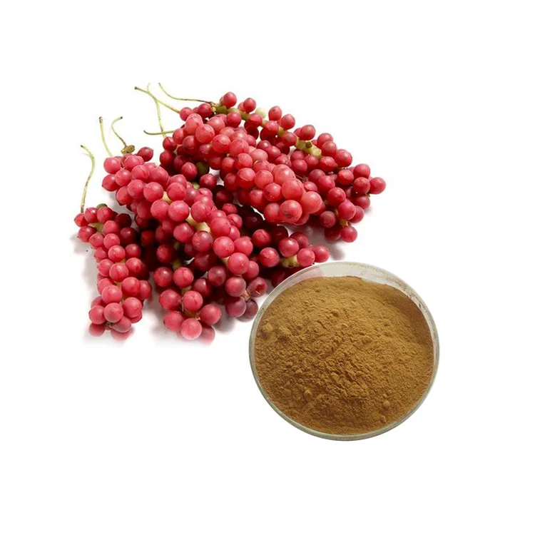 Высококачественный Экстракт Ягод Schisandra 2% Chinensis ягодный порошок для здоровья