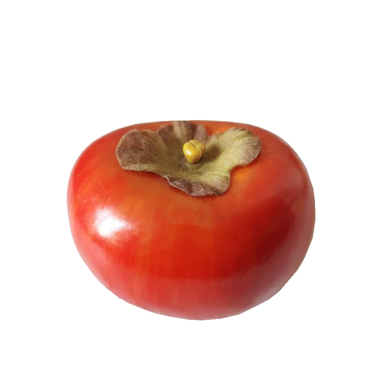 Artificial persimmon fruit kitchen decor artificial fruit