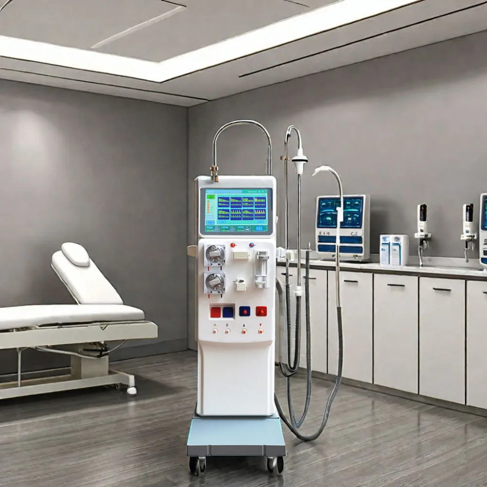 Best Price Blood Purification Equipment Achine Double Pump Hemodialysis Machine