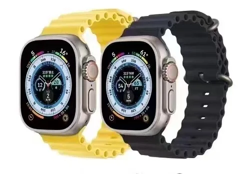 2022 новый тонкий УФ-фильтр 49 мм с океана ремешок для наручных часов apple watch 8 ультра