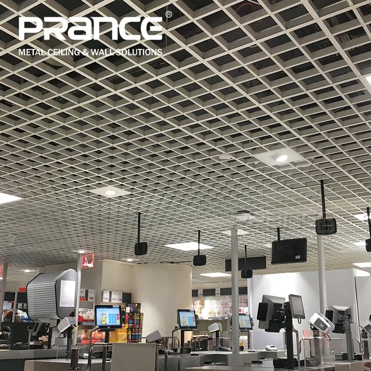 Metal false ceiling system / aluminum suspended ceiling