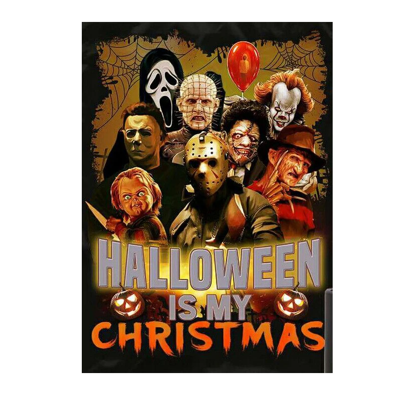 2024 Fast ship Halloween dtf transfers designs ready to press screen t shirt transfer